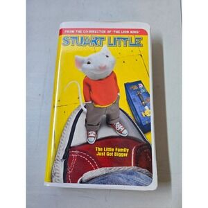 Stuart Little VHS Movie Home Video 1999 PG Family Comedy